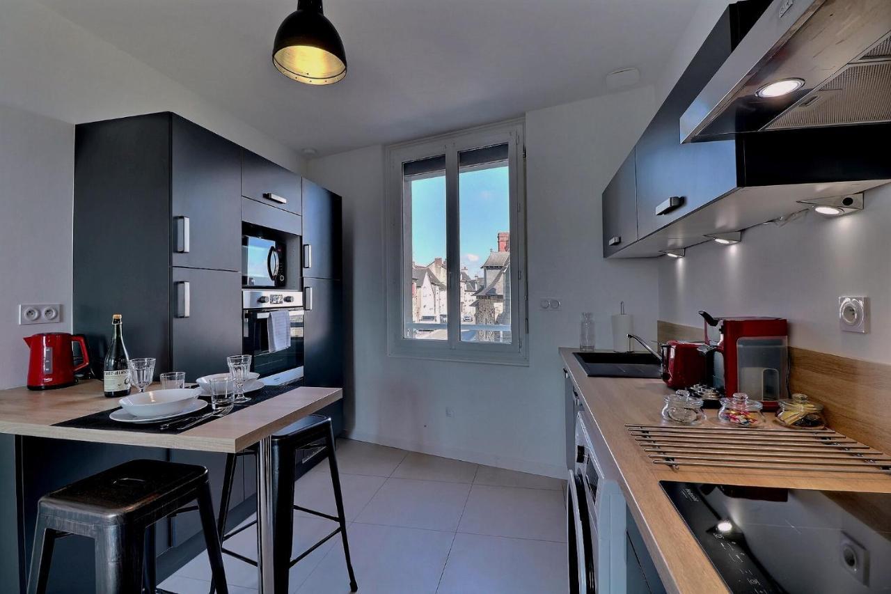 Appartement Logisy En Centre-Ville De Vitre I Logisy L'Indu 维特雷 外观 照片